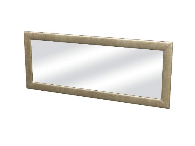 Зеркало Como/Veda, цвет: Экокожа Золото