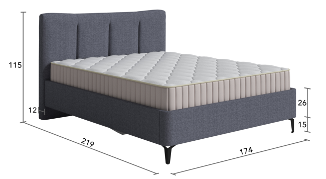 Кровать Monro Кровать Monro