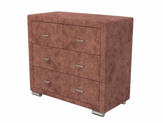 Комод Orma Soft 2 (4 ящика), цвет: Лофти Рыжий Комод Orma Soft 2 (4 ящика), цвет: Лофти Рыжий