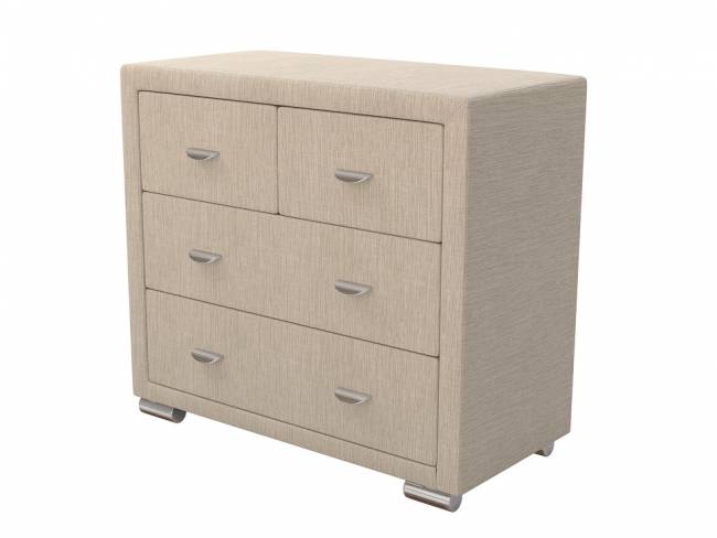 Комод Orma Soft 2 (4 ящика), цвет: Глазго Бежевый Комод Orma Soft 2 (4 ящика), цвет: Глазго Бежевый