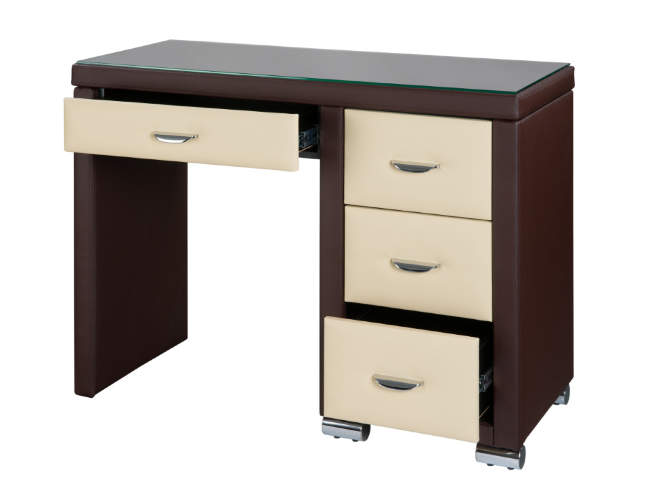 Туалетный стол OrmaSoft 2 (4 ящика) правый Туалетный стол OrmaSoft 2 (4 ящика) правый