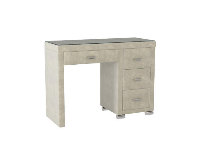 Туалетный стол OrmaSoft 2 (4 ящика) правый, цвет: Лофти Лен Туалетный стол OrmaSoft 2 (4 ящика) правый, цвет: Лофти Лен