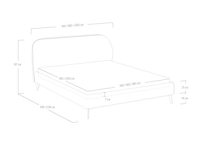 Кровать Katrin Кровать Katrin