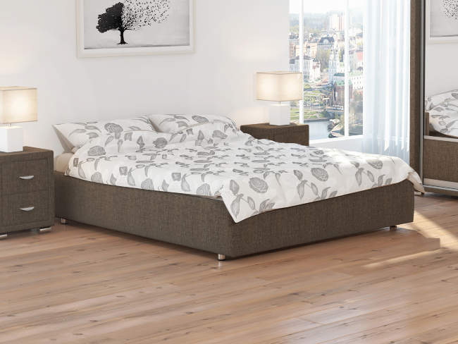 Кровать Como 1 Base, цвет: Глазго Коричневый Кровать Como 1 Base, цвет: Глазго Коричневый