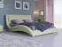 Кровать Атлантико с подъемным механизмом, цвет: Экокожа Зеленое яблоко Кровать Атлантико с подъемным механизмом, цвет: Экокожа Зеленое яблоко