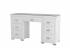 Туалетный стол OrmaSoft 2 (7 ящиков), цвет: Экокожа Белый